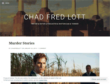 Tablet Screenshot of chadfredlott.com